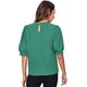 thumbnail image 2 of Blusa Casual de Manga abullonada para Mujer con Abertura en la Espalda Verde cian. XL Verde cian. XL Xishao ropa, 2 of 2