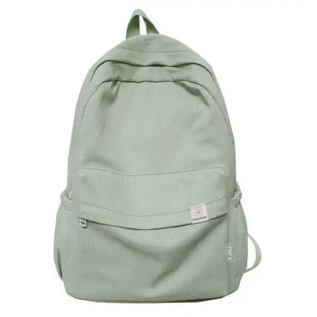 Mochila impermeable de nailon para mujer, bolsa de viaje femenina, Mochila escolar para chicas adolescentes, bolsa de libros de Color sólido