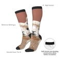 thumbnail image 4 of Sigee Cute Alpaca in Daze for Socks for Men Women Socks Stocking Compression Socks, 4 of 6