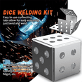thumbnail image 4 of 2PCS Welding Kit Dice, Welding Coupons, 1 PC, Mild Steel, 16 Gauge Welding Plate, DIY Square, Welding Practice, 4 of 6