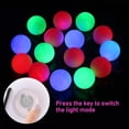 thumbnail image 3 of Paquete De 2 Bolas Poi Led Mejoradas, Bolas De Malabares Poi Con Colores Del Arco Iris Y Efecto Estroboscópico, Niños Y Adultos, 3 of 3