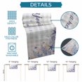 thumbnail image 6 of Purple Starfish Coastal Table Runner 72 Inches, Nautical Coral Ocean Checkered Bed Runner Dresser Scarves Tabletop for Indoor Outdoor Parties/Ceremony/Banquet, 16" x 72", 6 of 9