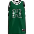 thumbnail image 2 of Men's GameDay Greats  Green Hawaii Rainbow Warriors  Lightweight Basketball Jersey, 2 of 4