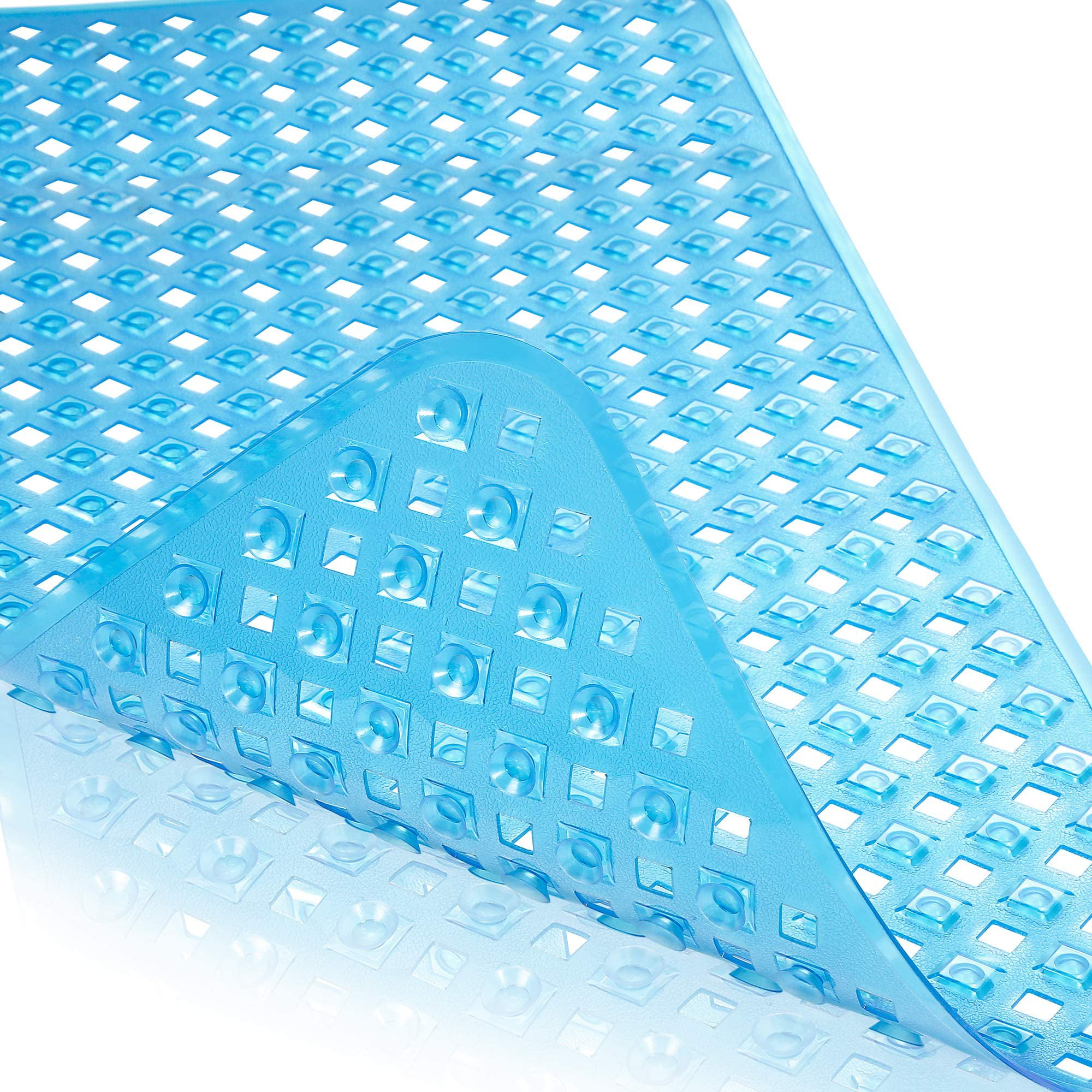 Bathtub Mat Non Slip with Suction Cups TPE Shower Mat and Phtahlate Latex Free, 