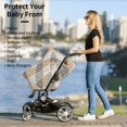 thumbnail image 5 of Haiem Geometric Baby Nursing Cover & Nursing Poncho - Multi Use Cover for Baby Car Seat Canopy, Stroller Cover, 360°Full Privacy Breastfeeding Coverage, 5 of 9