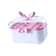 thumbnail image 3 of Girl Hair Accessories Storage Box Jewelry Storage Box for Earrings Hairpin Pink, 3 of 7