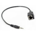 thumbnail image 3 of Conector de Audio Macho de 3,5 Mm de 1/8" a Cable de Red Ethernet LAN RJ45 para Dispositivos Táctiles VOD KTV de 1 Pie, 3 of 6