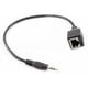thumbnail image 3 of Conector de Audio Macho de 3,5 Mm de 1/8" a Cable de Red Ethernet LAN RJ45 para Dispositivos Táctiles VOD KTV de 1 Pie, 3 of 6