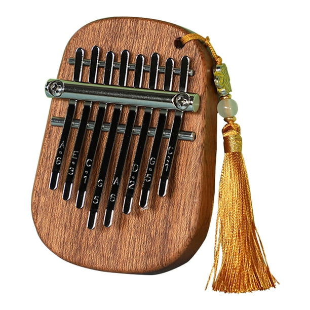 Mini Piano Pulgar Portátil Lindo Kalimba 8 Teclas Regalos para Amantes La Música