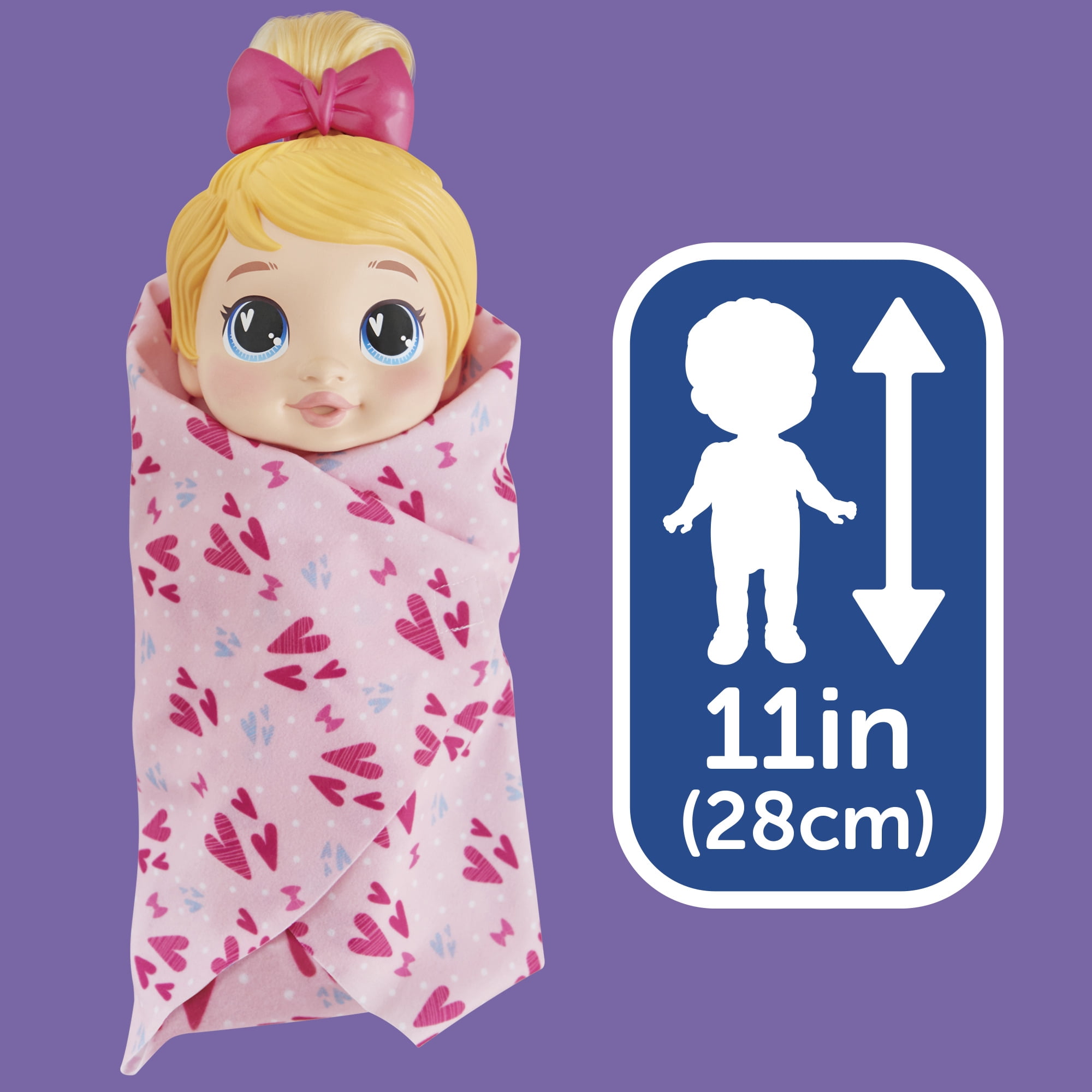 Baby Alive Shampoo Snuggle Harper Hugs Blonde Hair Water Baby Doll