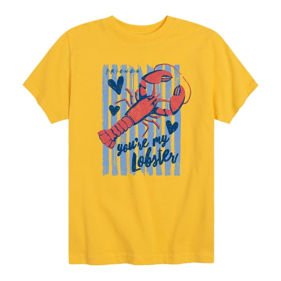 Friends - You're My Lobster - Youth Boys Short Sleeve Graphic T-Shirt