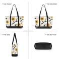 thumbnail image 6 of FORMRS Laptop Tote Bag for Women with 15.6" Computer Compartments Handbag, Sunflower Pattern, 6 of 7
