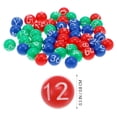 thumbnail image 2 of 49pcs Plastic Raffle Game Balls Funny Bingo Game Balls Raffle Game Number Balls, 2 of 8