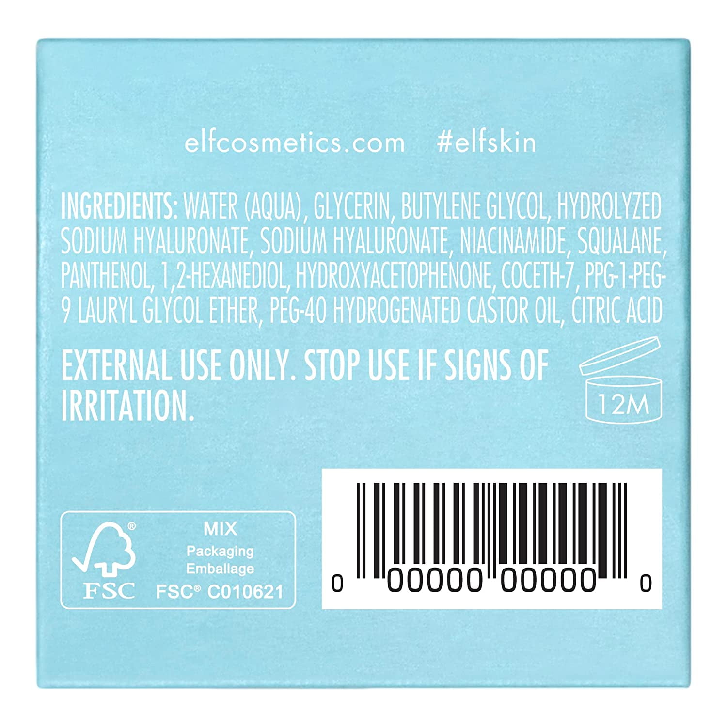 e.l.f. SKIN Holy Hydration! Triple Bounce Serum, 1.0 fl oz