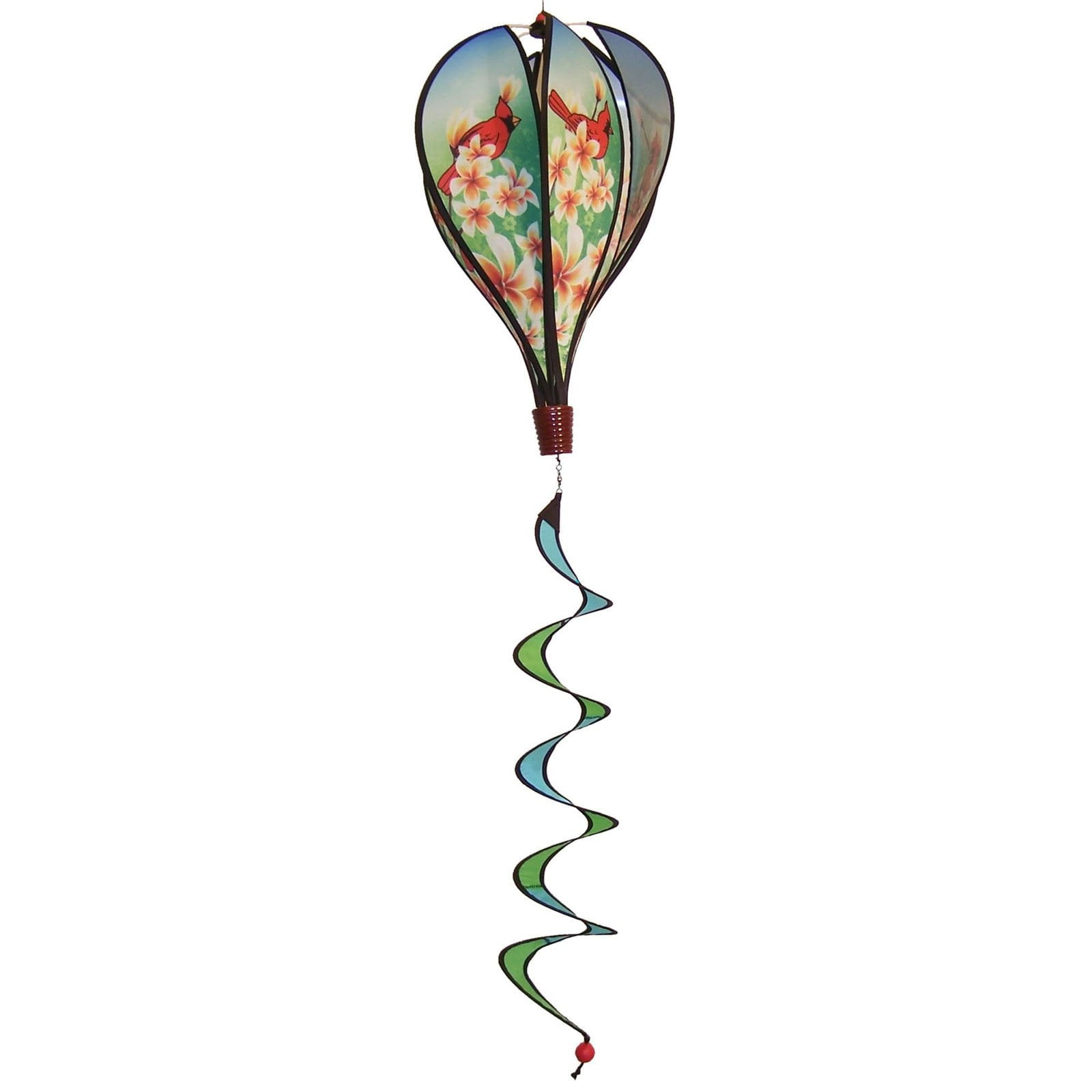 In the Breeze Cardinal Hot Air Balloon Wind Spinner by Gold Crest Distributing LLC