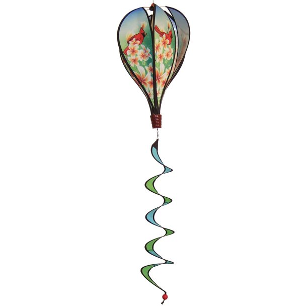 In the Breeze Cardinal Hot Air Balloon Wind Spinner