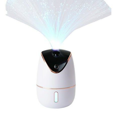 

LED Light Humidifier Household Wireless Charging Atomizer Decoration LED Optical Fiber Flower Light Atmosphere Colorful Light