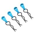 thumbnail image 3 of Rc 4 Pcs Clip de Corps Rc en Acier Inoxydable Forme R Clip de Corps Rc avec Poignée en Alliage d'Aluminium pour Voitures Rc 1/8 1/10, 3 of 7