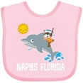 thumbnail image 3 of Inktastic Naples Florida Vacation Boys or Girls Baby Bib, 3 of 4