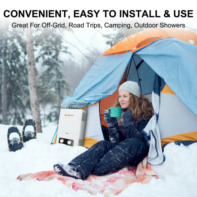 Camplux Pro BD158 Pro Series Outdoor Portable Tankless Gas Water Heater -  Walmart.com