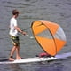thumbnail image 3 of de Vela para Kayak Verde, Kit de Vela A Favor del Viento Vela Plegable Portátil para Kayak con Vela A Favor del Viento, 3 of 5