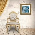 thumbnail image 3 of Vertentes, Jeanette 26x26 Gold Ornate Wood Framed with Double Matting Museum Art Print Titled - Blue Cherry Stones, 3 of 4