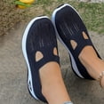 thumbnail image 7 of EKVAHL Women's Orthopedic Shoes Wide Width Toe Comfortable Soft Shoe Breathable Mesh with Arch Support Summer Casual Walking Shoes Anti-Skid Lightweight Sneakers, 7 of 7