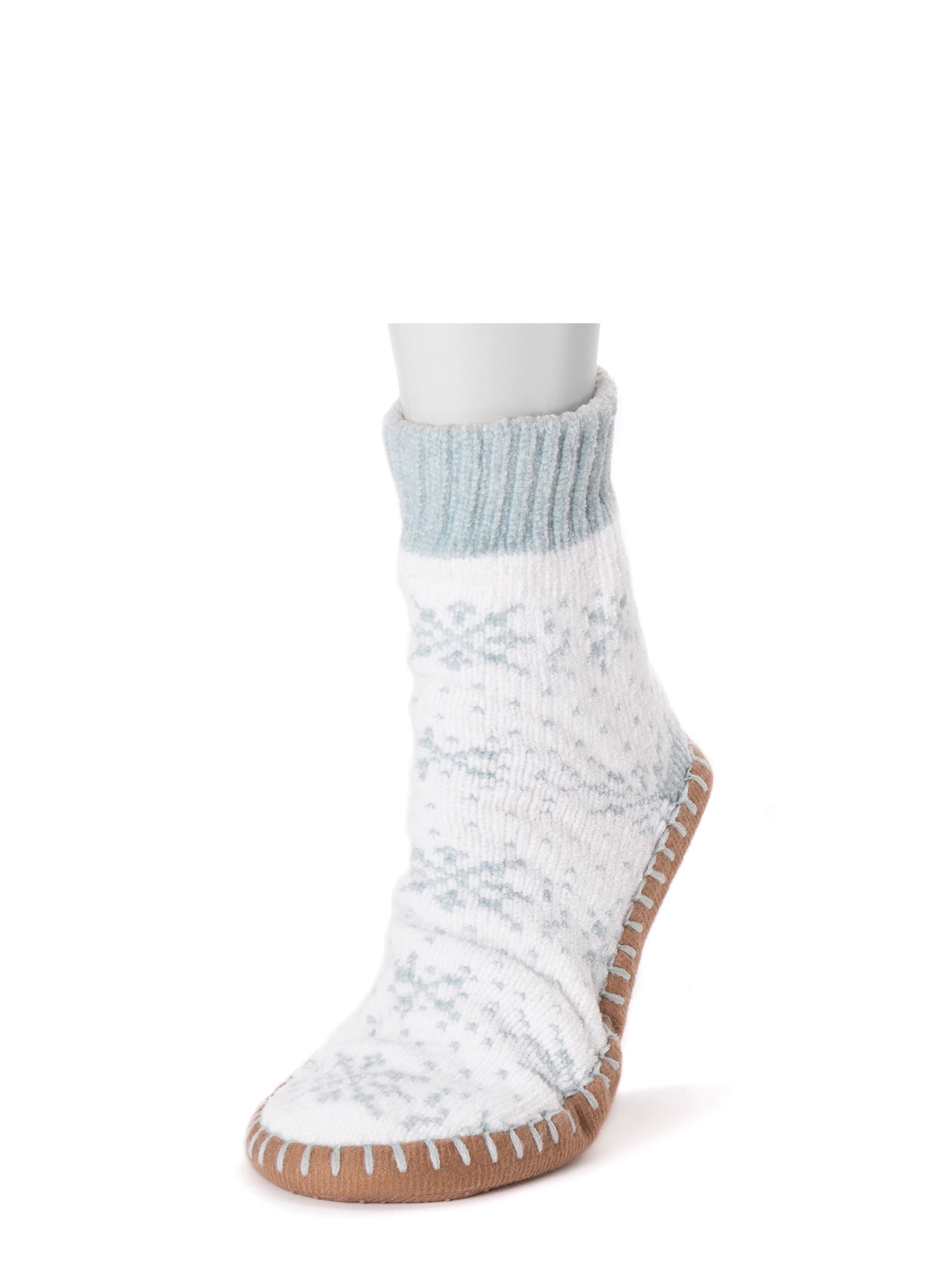 Muk Luks MUK LUKS Women's Chenille Short Slipper Socks