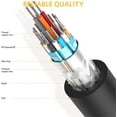thumbnail image 6 of 10' DVI-D Video Cable Black, 6 of 7