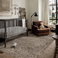 thumbnail image 5 of BERTHMEER Small 3'x5' Area Rugs for Living Room Kitchen Rugs for Bedroom Non Slip Washable Vintage Brown Carpets Oriental Distressed Office Dorm Dining Room Traditional Distressed Throw Rugs, 5 of 6
