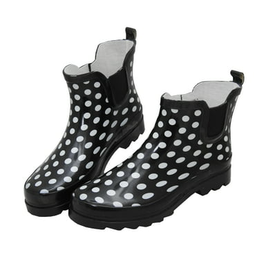 Forever Young Women's Ankle Length Rain Boot - Walmart.com