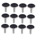 thumbnail image 3 of CATIEBYE 12Ud Tuercas Niveladoras De Muebles Con Tornillos M8 Pies Ajustables Y Acabado Negro, 3 of 4