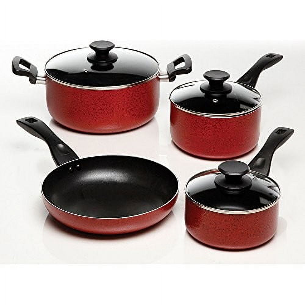 7 Pcs Cast Iron Pots And Pans Set Skillet Fry Pans Cooking Pots Nonstick  Cookware Utensils For Christmas Kitchen - AliExpress
