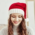thumbnail image 5 of BULLPIANO Family Matching Christmas Hat Winter Knitted Beanie Cap For Adults & Baby Xmas Parent-Child Pom Santa Hats, 5 of 7