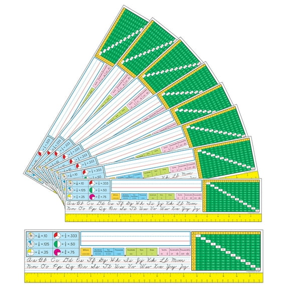 Carson Dellosa Traditional Cursive Name Plates (36 per pack) Grade 2-5