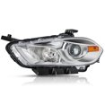 thumbnail image 1 of For 2013-2016 Dodge Dart Chrome Housing Clear Lens Headlights Factory Style, 1 of 13