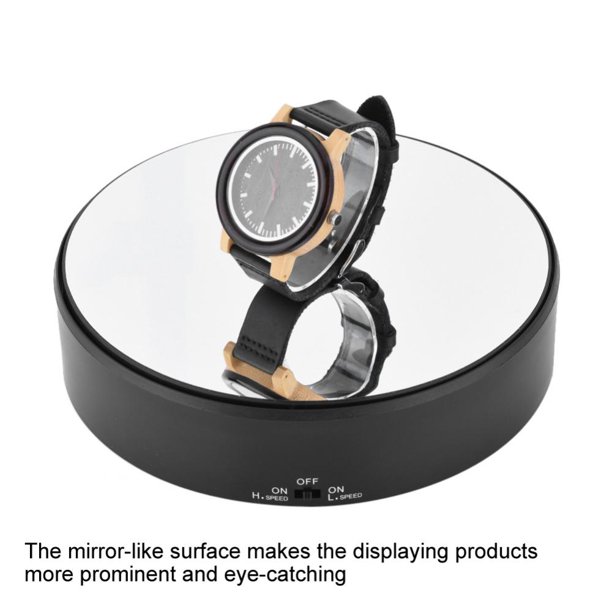 VGEBY Rotating Display Stand, Electric 360°Rotary Motorized Turntable