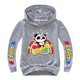 thumbnail image 1 of Sudadera con capucha de moda para bebés, Tops, ropa de primavera y otoño, abrigo con capucha con estampado de Panda de dibujos animados, camiseta de manga larga, trajes para niños 11T Gao Jinjia LED, 1 of 2