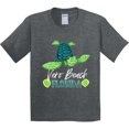 thumbnail image 3 of Inktastic Vero Beach, Florida Happy Sea Turtle Youth T-Shirt, 3 of 5
