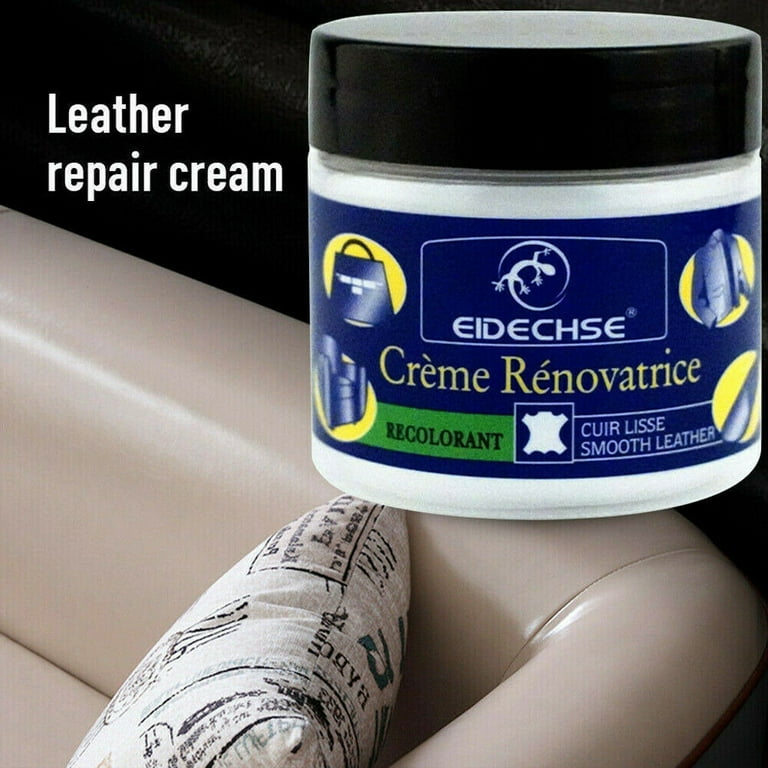 NEGJ Reconditioning Leather Cream+Sponge Set Vinyl Repair Kit Auto Car Seat  Sofa Coat Stainless Steel under 30 Carpet Drill Attachment Hose to Clean  Dryer Vent Scratch Removal for Stainless Steel 