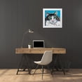 thumbnail image 3 of Vitaletti, Carolee 26x26 White Modern Wood Framed Museum Art Print Titled - High Society Cat II, 3 of 4