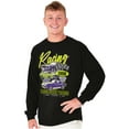 thumbnail image 4 of Racing Legendary Vibes Muscle Cars Men's Long Sleeve Tee T Shirt Brisco Brands S, 4 of 6