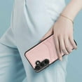 thumbnail image 3 of Allytech Wallet Case for Samsung Galaxy S23 FE - 2 Card Holder - Military Grade Drop Protection - Ultra Slim & Protective - Premium PU Leather Shockproof Phone Case for Women & Men - Rosegold, 3 of 7