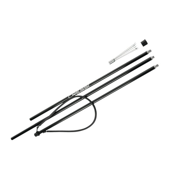 Cressi Aluminum Hand 3 Pieces Polespear 6.5 Foot for Fishing