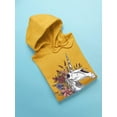thumbnail image 3 of Unicorn Skull Neighing Hoodie Women -Smartprints Designs, Female x-Large, 3 of 4