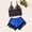 Blue, variant on Satin Pajamas Women Set- Halter Camisole Lace Nightdress Sexy Underwear Sleepwear 2PC