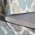 thumbnail image 2 of Safavieh  Handmade Abstract Perpetua Contemporary Wool Rug 6' Square - Blue/Ivory, 2 of 5