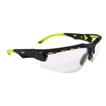 Radians Thraxus Elite Safety Eyewear Hi-Vis Features Clear Lens