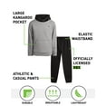 thumbnail image 4 of RBX Boys Sweatsuit Set - 2 Piece Soft Fleece Pullover Hoodie Sweatshirt & Boys Joggers Set, 4 of 7