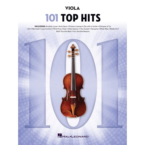 101 Top Hits: For Viola, (Paperback)